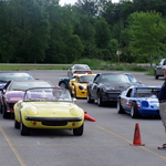 The grid is prepped