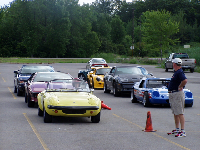 The grid is prepped