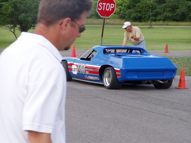 Blue Meanie getting ready to conquer the course
