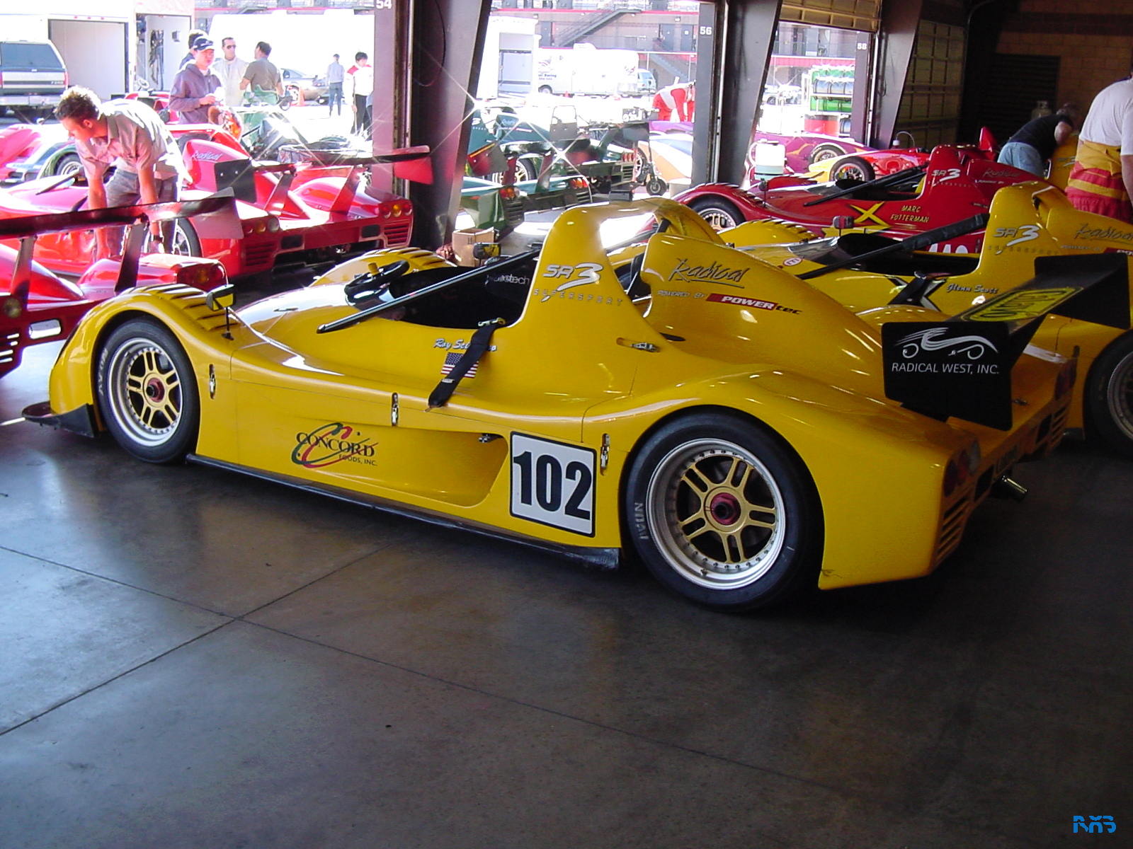 How many Radical SR3s can you fit into one garage